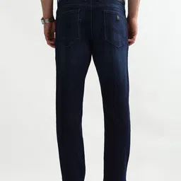 Arrow New York Velocity Men Tapered Fit Mid-Rise Light Fade Stretchable Jeans image 2