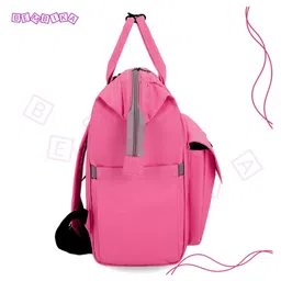 Bembika Multipurpose Backpack Style Diaper Bag - Kitten Pink image 3