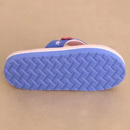 Cute Walk by Babyhug Slip On Style Flip Flops Floral Graphics and Applique - Light Pink image 5