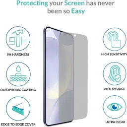 Sprig Edge To Edge Tempered Glass for Samsung Galaxy s25 Plus (Pack of 1) image 3