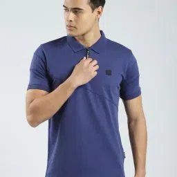 Rock.It Blue Smart Fit Polo T-Shirt-picture-12