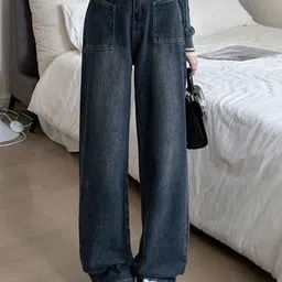 StyleCast Women Straight Fit High-Rise Light Fade Jeans-picture-27