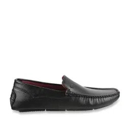 Metro Men's Black Casual Loafers-picture-45