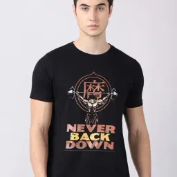 Bushirt Black Cotton Crew T-Shirt-picture-14