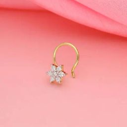 Malabar Gold and Diamonds 18k Yellow Diamond Nosepin-picture-22