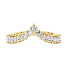 SHINE ETERNAL Lab Grown Diamond 18k (750) Yellow Gold Ring for Women-picture-20