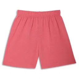 Vimal Jonney Kids Pink & Red Printed Shorts (Pack of 2) image 3