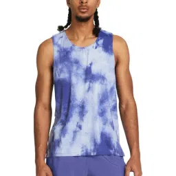 Under Armour Purple Slim Fit Printed Tank Tee-picture-17