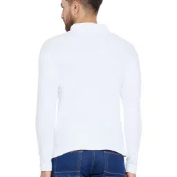 Hypernation White High Neck T-Shirt image 2