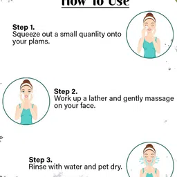 COROnation Herbal Set Of 3 De Tan, Vitamin C & Hydrating Face Wash - 100 ml Each image 4