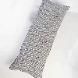 freedom tree Resting Lion Cotton Duck Neutral And Yellow Cushion Cover - 14 X 36 Inches image 3