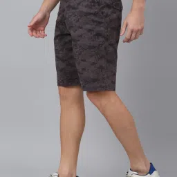 Cantabil Grey Regular Fit Printed Shorts image 3