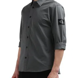 Calvin Klein Grey Relaxed Fit Shirt image 3