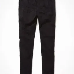American Eagle Outfitters Black Mid Rise Joggers image 4