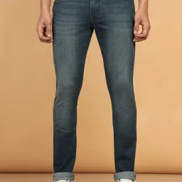 Wrangler Indigo Blue Skinny Fit Low Rise Jeans-picture-30