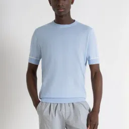 Antony Morato Blue Cotton Regular Fit T-Shirt-picture-21