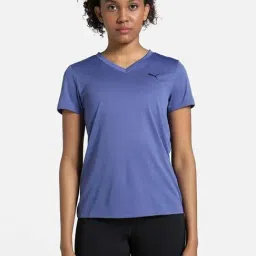 Puma Blue Regular Fit Sports T-Shirt-picture-26