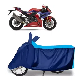 Auto Pearl Two Wheeler Cover for Honda CBR1000RR Fireblade - Cyan, Blue-picture-43