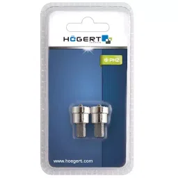 Hogert Technik 1/4 inch (6.35 mm) S2 Chrome Vandium Steel Screwdriver Bit Set, HT1S432 (Pack of 2) image 2