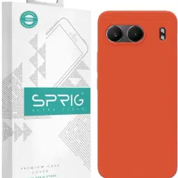 Sprig Back Cover for ONEPLUS NORD 4 (Orange)-picture-24