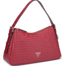 Guess Cherry Alisha Woven Shoulder Bag image 2