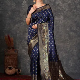 KALINI Woven Design Zari Banarasi Saree-picture-37