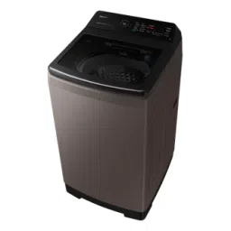 samsung 9.0 kg ecobubble™ top load washing machine with in-built heater, wa90bg4686br phantom brown 9.0 kg image 2