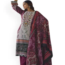 DRAVINAM Trends Pure Cotton Unstitched Dress Material-picture-40