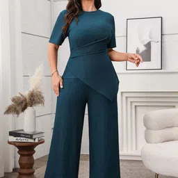 Sztori Women Plus Size Striped Co-Ords-picture-10