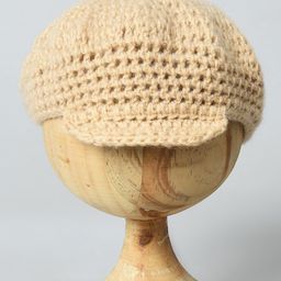 Funkrafts Handmade Woollen Golf Cap - Beige-image-73