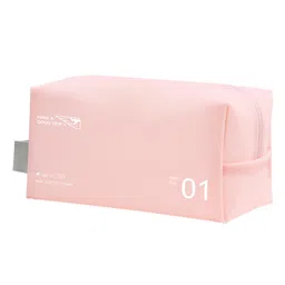 Uninest Cosmetic Organizer Bag - Portable Travel Makeup Pouch for Women, Toiletry Bag for Cosmetics, Brushes & Accessories (Pink)-image-78