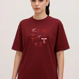 Moda Rapido Women Printed T-shirt image 3