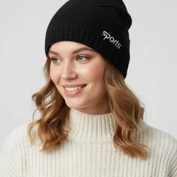 YOUSTYLO Unisex Woollen Beanie image 3