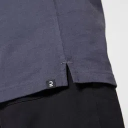 domyos Men's Fitness T-Shirt 520 - Grey/Black image 5