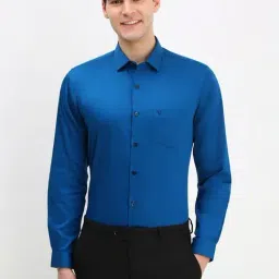 Allen Solly Blue Slim Fit Shirt-picture-44