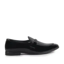Fausto Men's Black Formal Loafers image 2