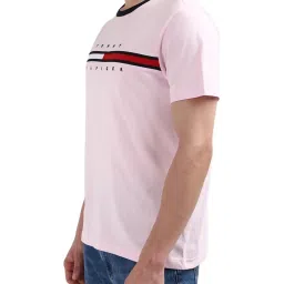 Tommy Hilfiger Simple Pink Regular Fit T-Shirt image 3