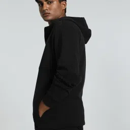 Puma Open Road Black Cotton Regular Fit Sports Jacket image 3