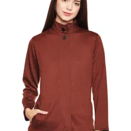 Belle Fille Brown Regular Fit Jacket-picture-15