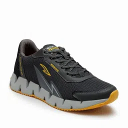 Asian Men's Grey Running Shoes image 3
