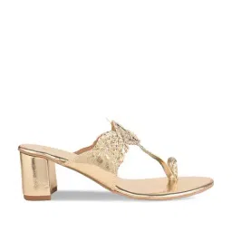 Rocia by Regal Women's Gold Toe Ring Sandals-image-33