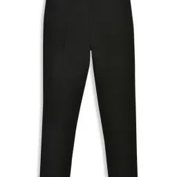 Cantabil Kids Black Cotton Regular Fit Jeggings-picture-12