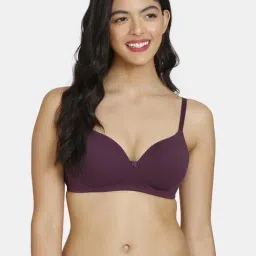 Zivame Purple T-Shirt Bra-image-95