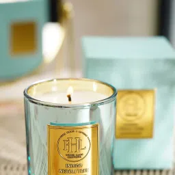 Pure Home and Living Blue Neroli Tree Scented Wax Filled Jar Candle image 3