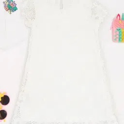 Pantaloons Junior Girls White Dress image 2