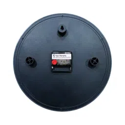 Random Blue & Black Round Printed Traditional Analogue Wall Clock image 4