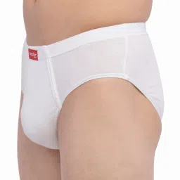 Frenchie White Snug Fit Briefs - Pack of 6 image 3