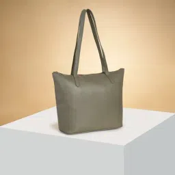 Forever Glam by Pantaloons Khaki Medium Tote-picture-30