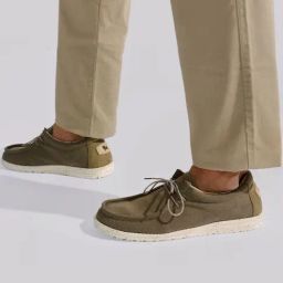 Neemans Men's Wanderers Khaki Derby Shoes-picture-36