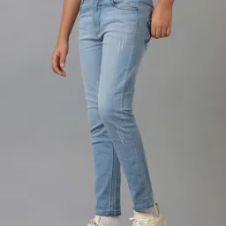 Under Fourteen Only Kids Blue Slim Fit Jeans image 3